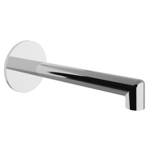 caño para bañera de latón cromado