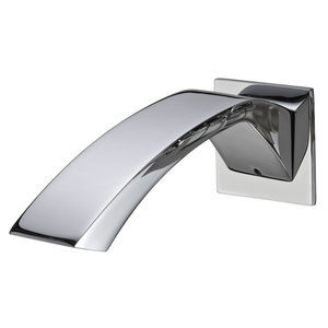 caño para bañera de latón cromado