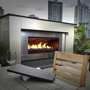 chimenea de gas