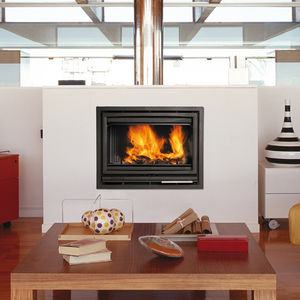 chimenea insertable de leña