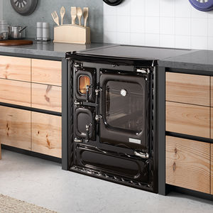 cocina con horno de leña