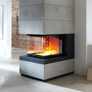 chimenea de leña