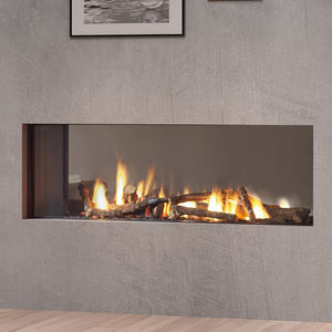 chimenea de gas natural