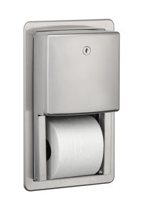 dispensador de papel higiénico empotrable