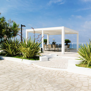 pérgola adosada