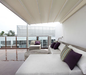 pérgola adosada