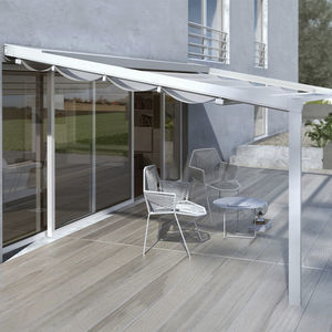 pérgola adosada