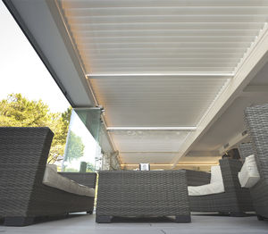 pérgola adosada