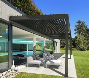 pérgola adosada