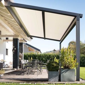 pérgola adosada