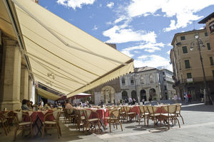 toldo punto recto / manual