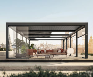 pérgola adosada