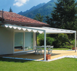 pérgola adosada