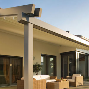 pérgola adosada