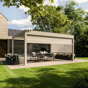 pérgola adosada