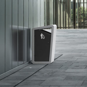 cubo de basura público
