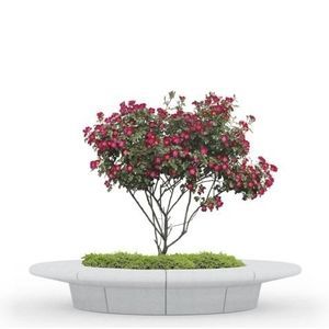 jardinera de piedra reconstituida