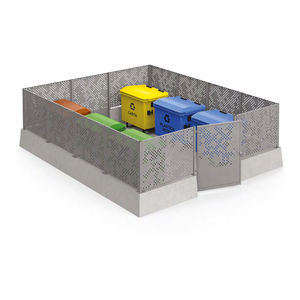 tapa para papeleras de reciclado