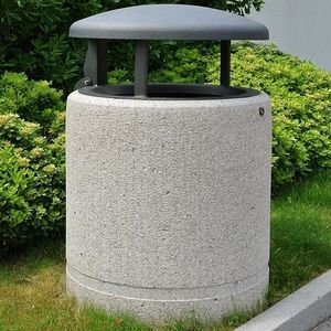 cubo de basura público