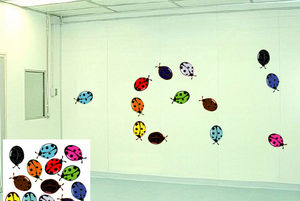 adhesivo de pared animal