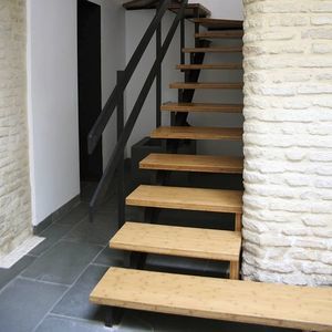 escalera en L