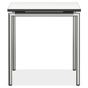 mesa contemporánea / de madera / rectangular / redonda