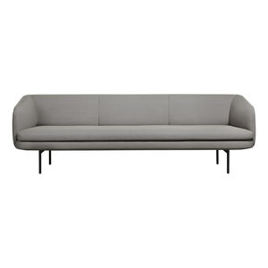 banqueta contemporánea / de tejido / para el sector servicios / con respaldo