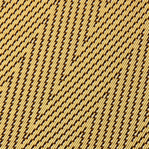malla metálica decorativa