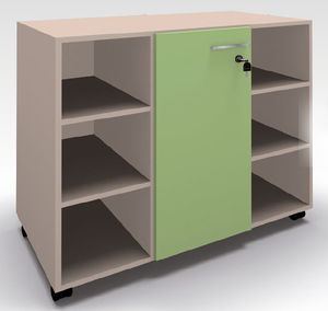 mueble organizador con ruedas