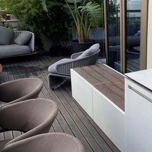 banco para jardín contemporáneo