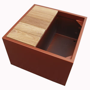 jardinera de madera
