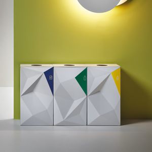 cubo de basura público