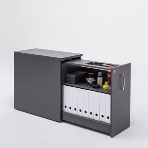 cajonera de oficina de melamina