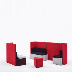 sofá modular / de esquina / contemporáneo / interior