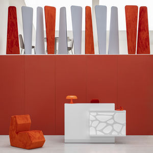 mostrador de recepción modular