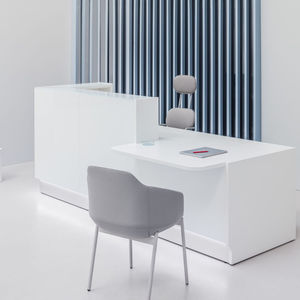 mostrador de recepción modular