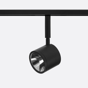 iluminación sobre riel LED / circular / de aluminio pintado / para comercio
