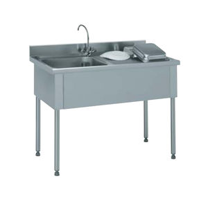 mueble para fregadero de acero inoxidable