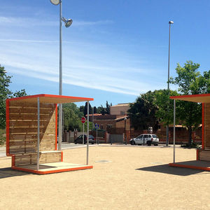 cubierta multifunción para espacio público