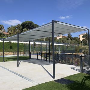 pérgola de montaje superficial