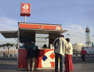 quiosco de información