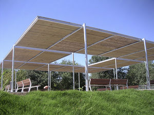 pérgola de montaje superficial