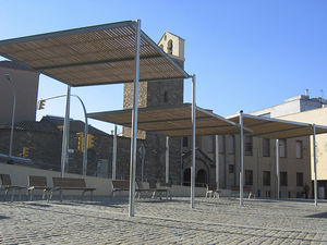 pérgola de montaje superficial
