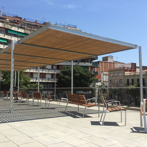 pérgola de montaje superficial