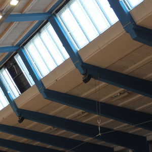 persianas venecianas / de aluminio lacado / de tela / para ventanas de tejado