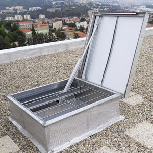 trampilla de ventilación aluminio