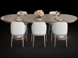 mesa de comedor contemporánea