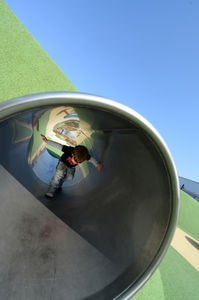 túnel para parques infantiles