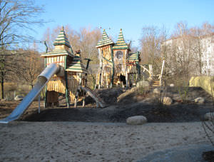 estación de juego para parque infantil