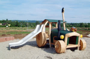 vehículo para parque infantil